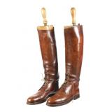 Rare Tom Hill Leather Riding Boots 1920s-1950s