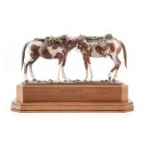 Dave McGary "Guardians Of The Heard" Bronze 2001
