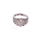 Fred Harvey Era Sterling Silver Thunderbird Ring