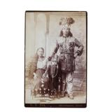 C.E. Ross Photo Of Native American Family 1890s