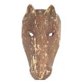 Eastern Cherokee Hand-Carved Booger Mask, 19th C