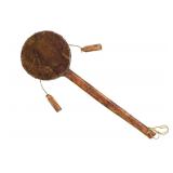 Plains Indians Rawhide Whirling Spin Drum c. 1900-