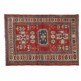 Antique Caucus Kazak Afganhistan Knotted Rug
