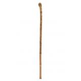 Chinese Hand Etched Bamboo Walking Cane 20th C.