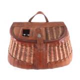 Ca. 1940 A.E. Nelson Leather Co. Fishing Creel