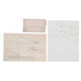 Civil War Provision & Baltimore Trip Letter / Doc