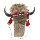 19th-century Comanche Buffalo Horn Bonnet ex-Paris