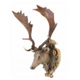 19th C. Habsburg Fallow Deer Eckartsau Castle