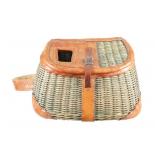 Frisbie Leather & Willow Fishing Creel Port, OR