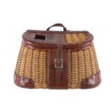 George Lawrence Co. Number 15 Fishing Creel 1940s