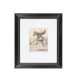 Bob Coronato Chine-Collï¿½ "Peeled the Bark" Etching