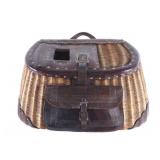 McMonies Model 60 Size 5 Leather Creel 20th C.