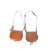 Antique Leather Shotgun Hunting Shooting Bags (2)