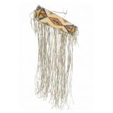 19th-century Northern Plains Parfleche Bonnet Case
