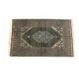 Persian Kashan Hand-Knotted Wool Rug 1950