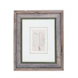 Ca. 1841 Fish of Guiana Original Framed Engraving