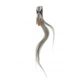19th C. Sioux Beaded Horsetail Hair Club Drop