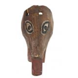 Eastern Cherokee Hand-Carved Booger Mask, 19th C