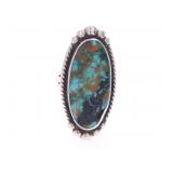 Vintage Navajo Sterling Royston Turquoise Ring
