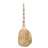 19th-Cent. Plains Quilled Large Horn Spoon