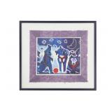 Signed Laurel Carnahan "The Sleddogs Laughed..."