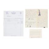 J. W. Morse Camp Butler Civil War Letter & Drawing