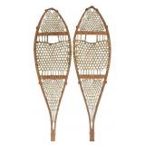 Rare Ojibwa Rawhide Snowshoes Early 1900