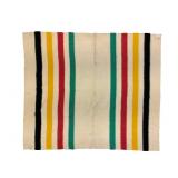 Vintage Golden Dawn Polar Star 100% Wool Blanket