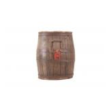 19th C. Whiskey Distillery Oak Barrel Batch B-9