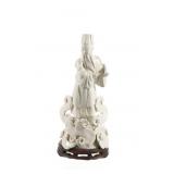 Blanc De Chine Porcelain Sculpture Early 20th C