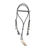 1950 Deer Lodge Prison Hitched Horsehair Headstall