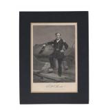 Alonzo Chappel Engraving Of Andrew Foote c. 1860s
