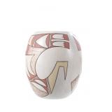 Hopi Fawn Navasie-Garcia Polychrome Pottery Vase