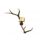 Peter M. Fillerup Elk Antler & Bronze Wall Light