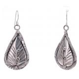 Navajo Herbert Tsosie Sterling Earrings