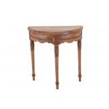 Ca. 1930's Carved Wooden Gingerbread Accent Table