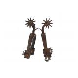 August Buermann Star Drop Shank Spurs c. 1890-10