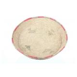 Seminole Indian Hand Woven Polychrome Basket