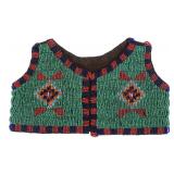 Plains Fully Front Pony Beaded Child's Vest