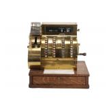 Ca. 1917 Brass National Cash Register