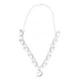 Navajo Diné Sterling Dancing Kokopelli Necklace