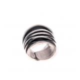 Navajo Tom Hawk Sterling Striped Ring