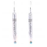 Navajo Sterling & Turquoise Earrings