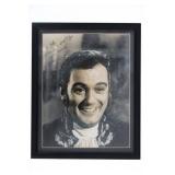William 'Bill' Campbell Signed Hand Tinted Photo