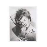 French Actress Corinne Calvet Signed Photo 1950s