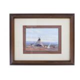 Original Dustin Lyon Watercolor Painting 1980-90s