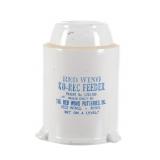 Red Wing Salt Glaze Ko-Rec Feeder Crock 20th C
