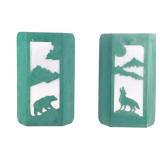 Custom Made Outdoor Wildlife Sconce Lights (2)