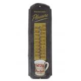 Ca. 1950's Mug Root Beer Advertising Thermometer