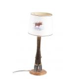 Montana Moose Leg Taxidermy Lamp c. 1960's